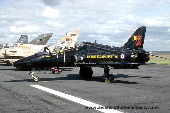 RAF Valley Solo Hawk Display HS Hawk T.1 XX226 (1993)