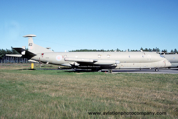 RAF Hawker Siddeley Nimrod MR.2P XV242 stored at RAF Kinloss (1993)