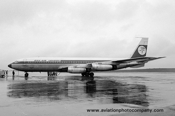 Dan Air London Boeing 707-300 G-AZTG (1978)