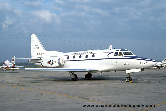 US Navy North American CT-39G Sabreliner 160057