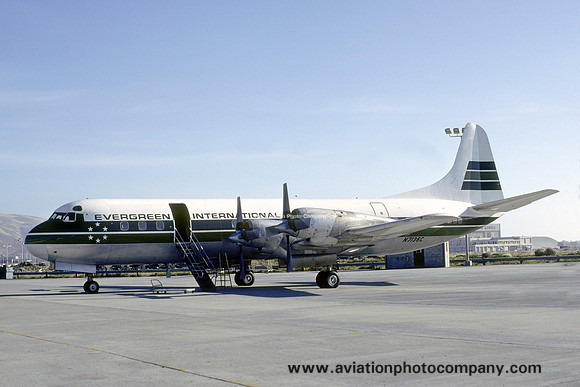 Evergreen International Lockheed Electra N7136C (1977)
