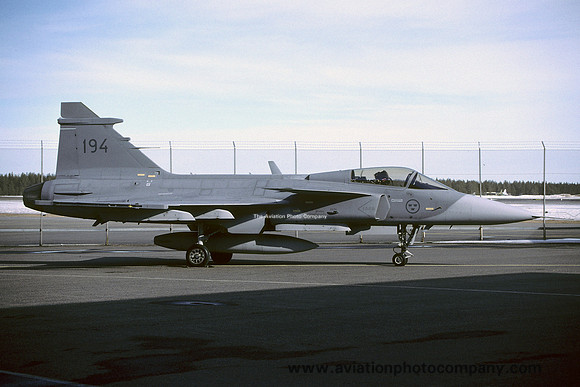 Swedish Air Force F21 SAAB Gripen JA-39A 39194 (2005)