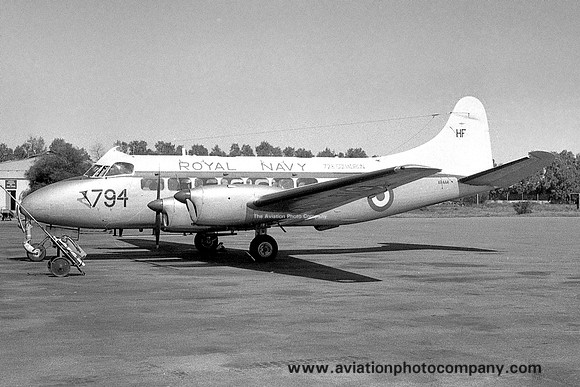 Royal Navy Hal Far Station Flight De Havilland Sea Heron XR444