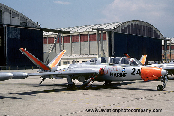 French Navy 59S Fouga CM.175 Zephyr 24 (1981)
