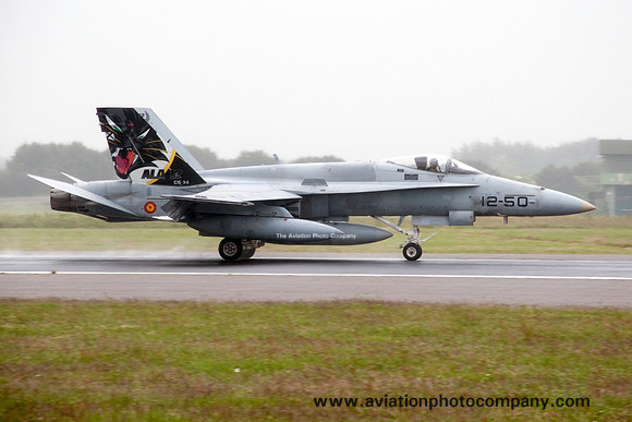Spanish AF Ala 12 McDonnell Douglas EF-18M Hornet C.15-34 at the Phantom Pharewell Wittmund (2013)