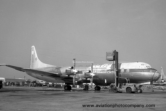 Ex Garuda Lockheed Electra PK-GLA (1973)