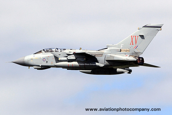 RAF 15 Squadron Panavia Tornado GR.4 ZA602/XV at Prestwick (2013)