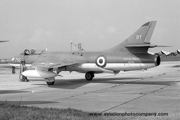 Royal Navy 738 Squadron Hawker Hunter GA.11 XE682/BY786 (1967)
