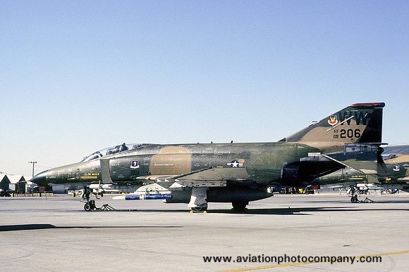 USAF 35 TFW 563 TFS McDonnell F-4G Phantom 69-7206/WW (1980)