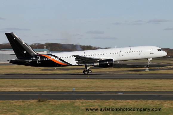 Titan Boeing 757-200 G-ZAPX at Prestwick (2016)