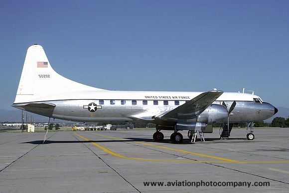 USAF Colorado ANG 120 TFS Convair C-131D 55-0292 (1984)