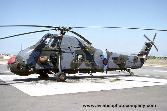 RAF 84 Squadron Westland Wessex HU.5 XT463 at RAF Akrotiri (1993)