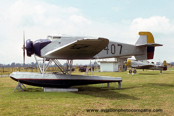 Colombian Air Force Junkers W3 407 (1977)