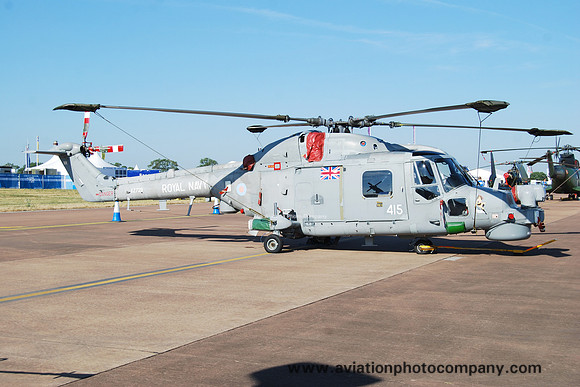 Royal Navy 815 Squadron Westland Lynx HMA.8 XZ729/415 at RIAT Fairford (2013)