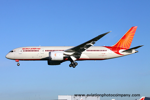 Air India Boeing 787-8 VT-ANE at London Heathrow (2013)