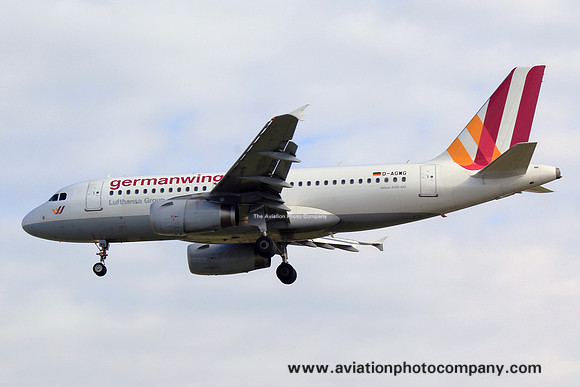 Germanwings Airbus A319-100 D-AGWG at Dusseldorf (2015)