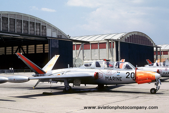 French Navy 59S Fouga CM.175 Zephyr 20 (1981)