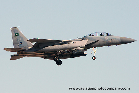 Saudi Air Force McDonnell Douglas F-15S Eagle 5511 at Nellis AFB (2015)