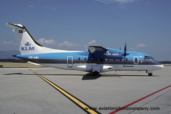 KLM Alps/Air Engiadina Dornier Do328-100 HB-AEI (2000)