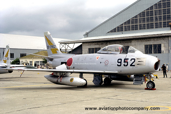 JASDF 1 Hikotai North American F-86F Sabre 02-7952 (1971)