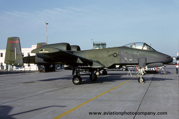 USAF Massachusetts ANG 131 FS Fairchild A-10A Thunderbolt 78-0647 (1992)