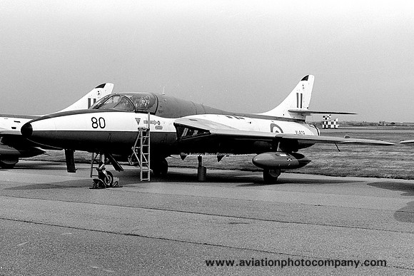 RAF 4 FTS Hawker Hunter T.7 XL609/80 (1973)