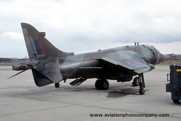 RAF 4 Squadron Hawker Siddeley Harrier GR.3 XZ999/I (1984)