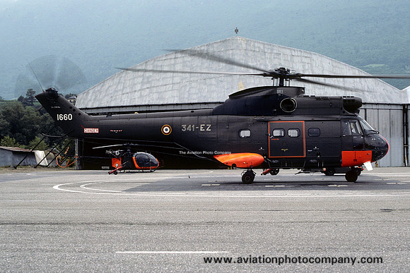 French Air Force CIEH341 Aerospatiale SA.330 Puma 1660/341-EZ (1981)