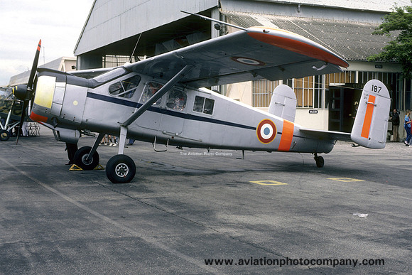 French Navy DCAN Max Holste MH1521M Broussard 187 (1988)