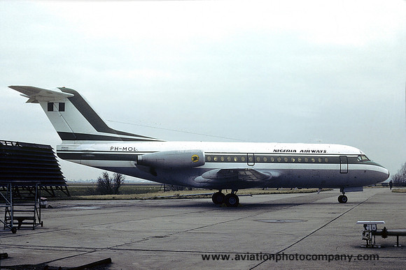 Nigeria Airways Fokker F-28-1000 Fellowship PH-MOL