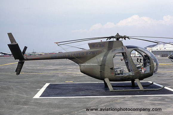 US Army Alabama ArNG 252 Trans Co Hughes OH-6A Cayuse 67-16475 (1984)