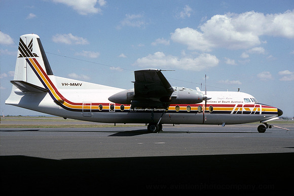 Airlines of South Australia Fokker F-27-200 VH-MMV (1982)