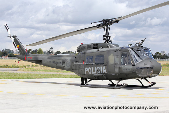 Colombian Police Bell UH-1H PNC0715 (2015)