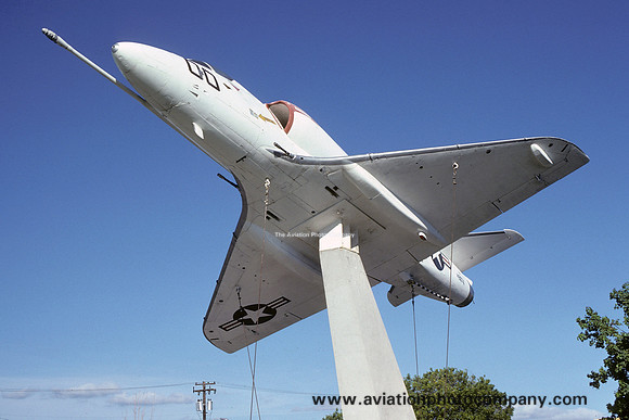 US Navy Douglas A-4B Skyhawk 142874 displayed at Chase Field (1978)