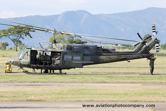 Colombian Army BAAV4 Bell UH-1N EJC4208 (2015)