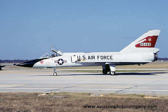 USAF 87 FIS Convair F-106A Delta Dart 56-0466 (1984)