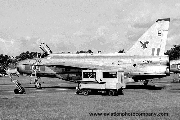 RAF 23 Squadron English Electric Lightning F.6 XR758/E (1971)