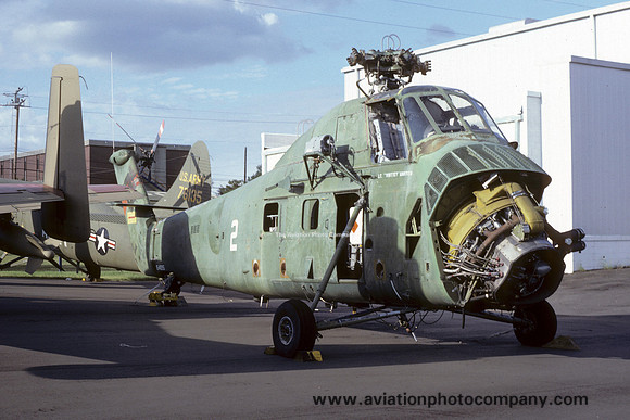 US Navy Sikorsky UH-34J 154895 at the Fort Rucker Musem (1985)