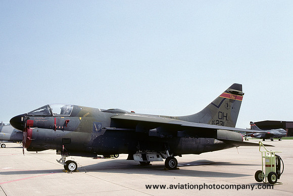 USAF Ohio ANG 162 TFS LTV A-7D Corsair 69-6231/OH (1991)