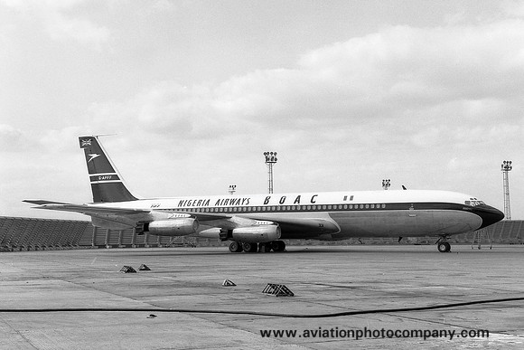 BOAC/Nigeria Airways Boeing 707-436 G-APFF (1963)