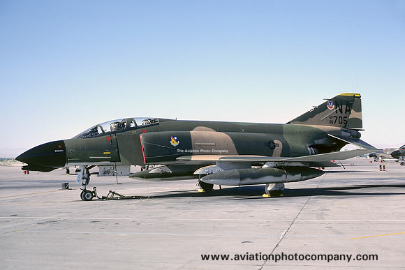 USAF 474 TFW 429 TFS McDonnell F-4D Phantom 66-7705/NA (1980)