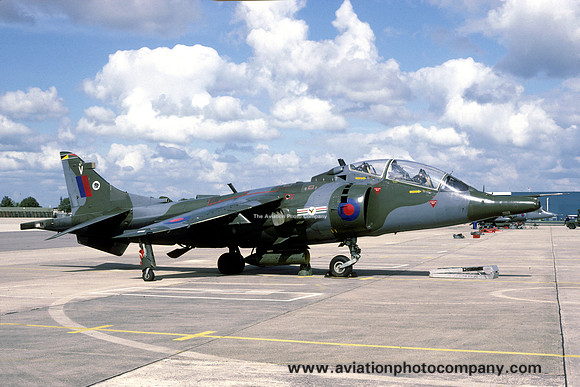 RAF 20 Squadron HS Harrier T.4 ZD991 (1993)