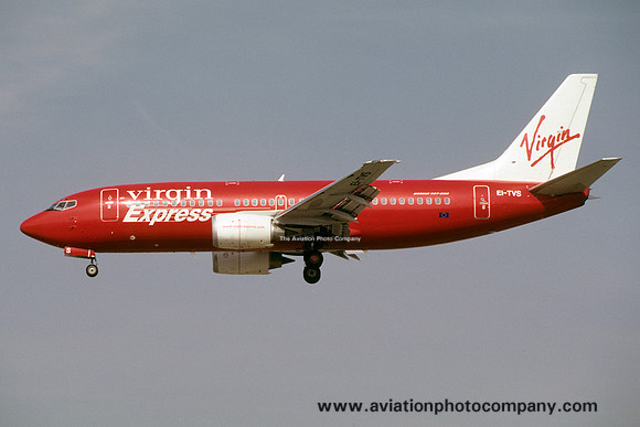 Virgin Express Boeing 737-300 EI-TVS (2000)