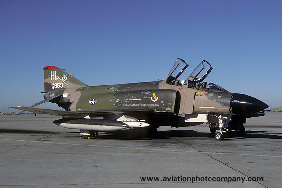 USAF 388 TFW 34 TFS McDonnell F-4D Phantom 66-7659/HL (1978)