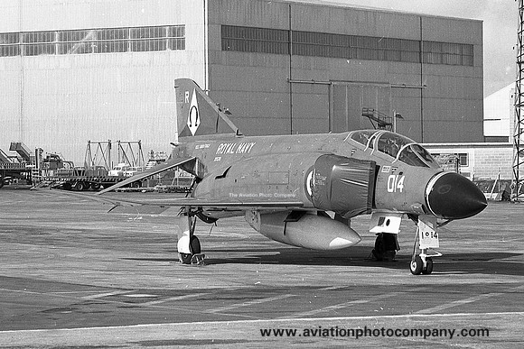 Royal Navy 892 Squadron McDonnell F-4K Phantom FG.1 XV570 at RAF Luqa (1969)