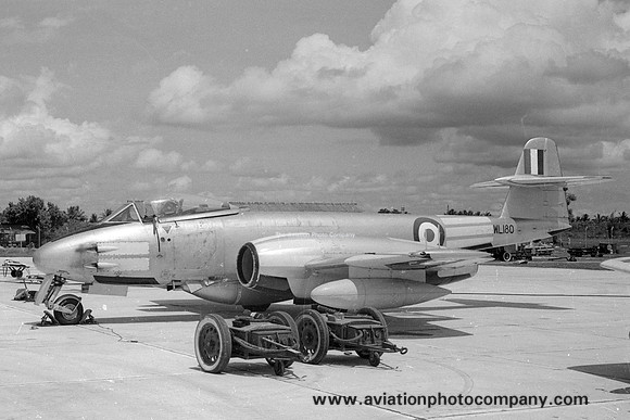 RAF 1574 Flight Gloster Meteor F.8 WL180 (1966)