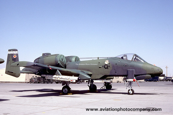 USAF 354 TFW 355 TFS Fairchild A-10A Thunderbolt 79-0115/MB (1981)