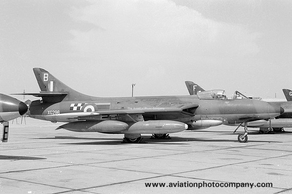 RAF Khormaksar Strike Wing Hawker Hunter FAG.9 XG296/B (1967)