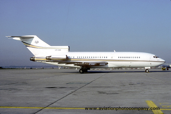 Aravco Boeing 727-100 VR-CBG (1982)