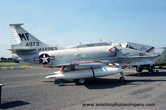 US Marines VMA-134 Douglas A-4F Skyhawk 154973/MF-107